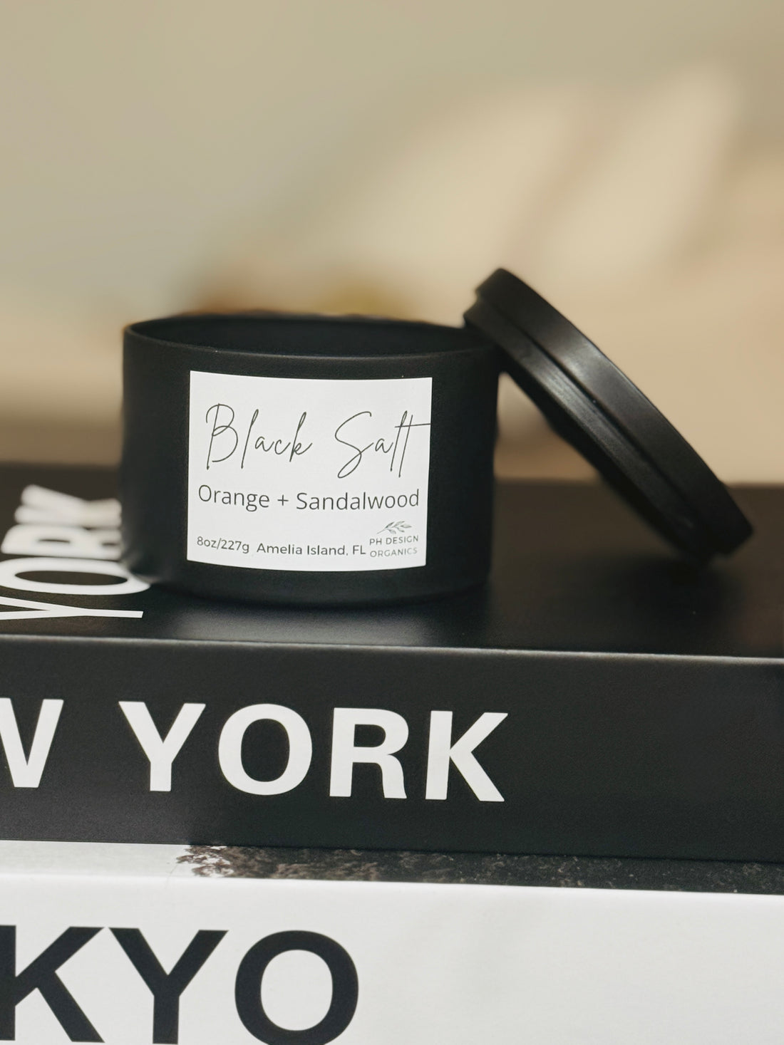 Organic Soy Candle – Hand-Poured Clean Burn (Multiple Scents Available)