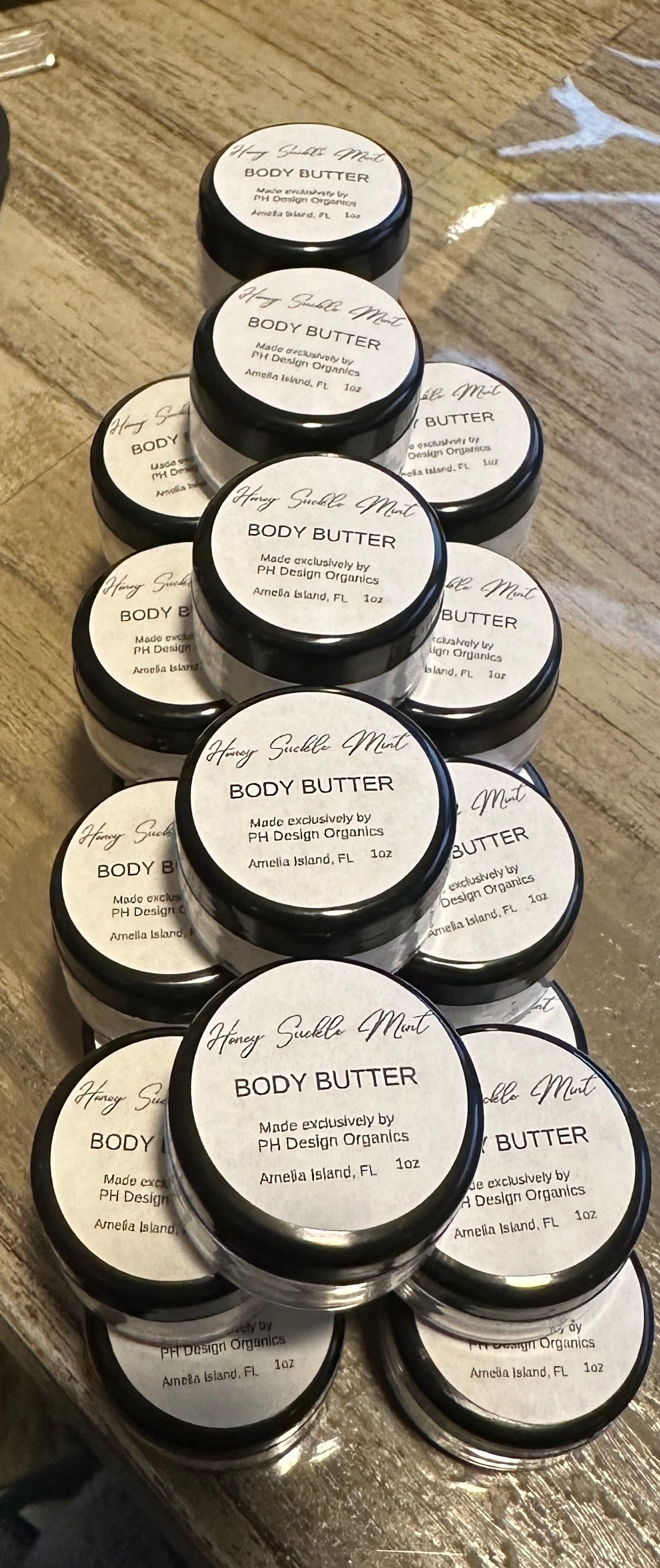 Meli Body Traditional Butter W/Aloe &amp; Vitamin E, notes of Honeysuckle Ozone &amp; Mint