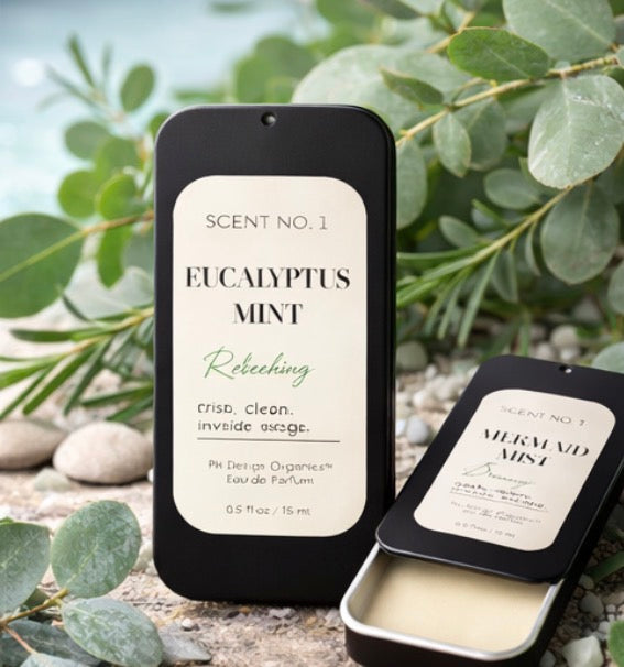 Solid Cologne | Skin-Close Fragrance Balm | Clean, Lasting Scent | PH Design Organics