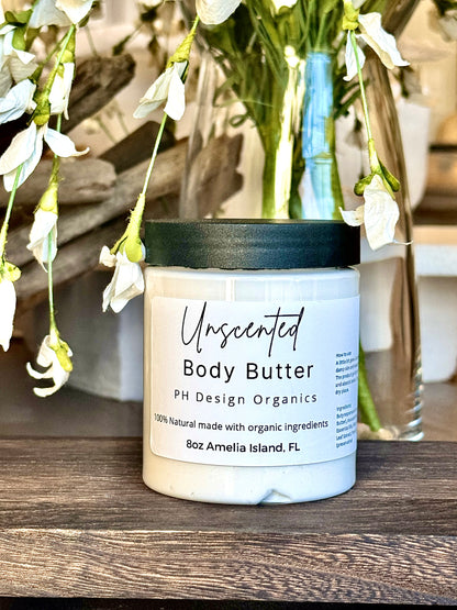 Unscented Body Butter w/ Vitamin E &amp; Aloe Vera