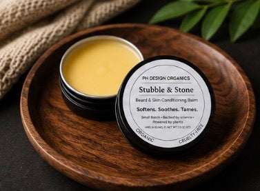 Stubble + Stone Beard &amp; Skin Conditioning Balm.Tame the wild. Nourish the skin.