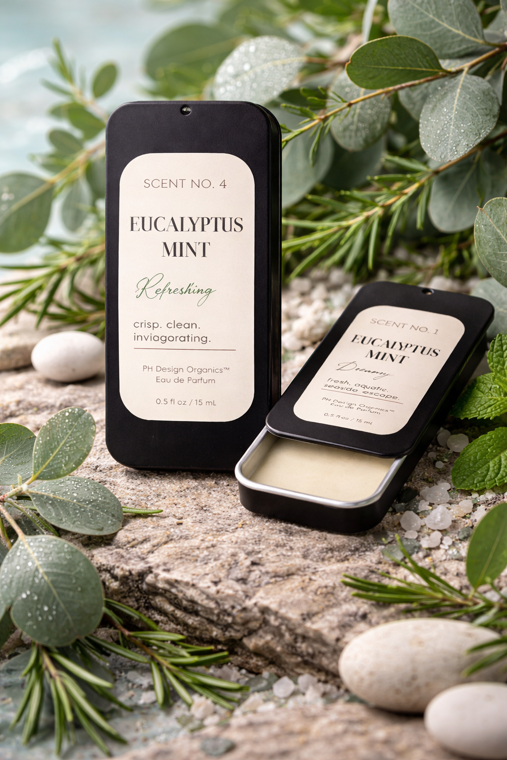 Solid Cologne | Skin-Close Fragrance Balm | Clean, Lasting Scent | PH Design Organics