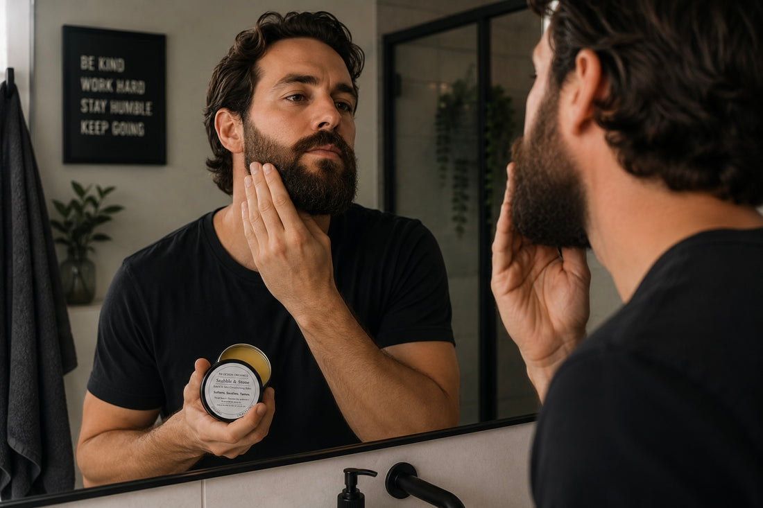 Stubble + Stone Beard &amp; Skin Conditioning Balm.Tame the wild. Nourish the skin.