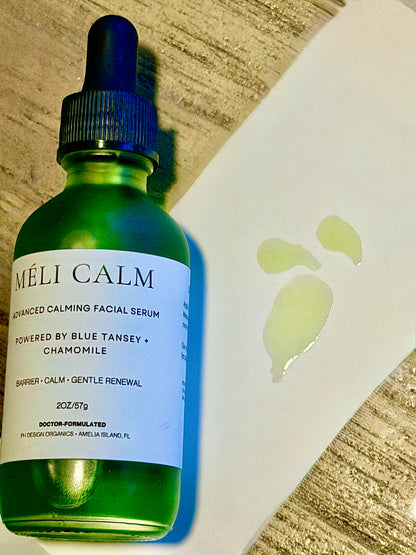 Méli Calm Barrier‑Support Face Serum for Reactive, Redness‑Prone Sensitive Skin | PH Design Organics