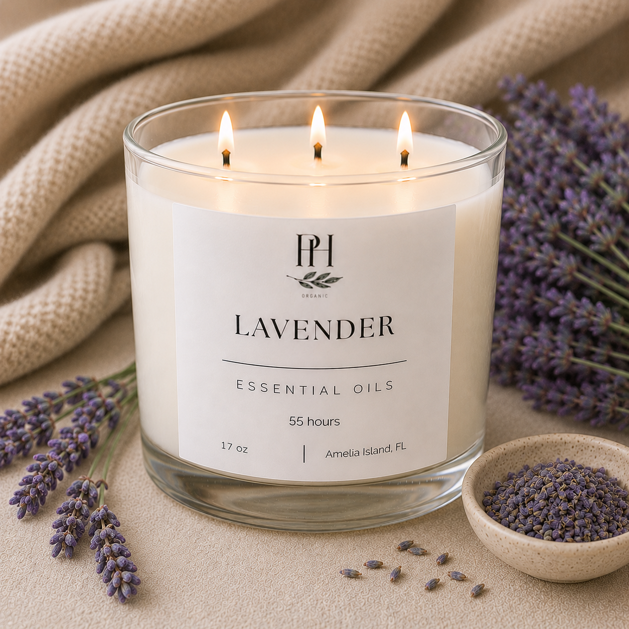 Luxury Organic Soy Candle