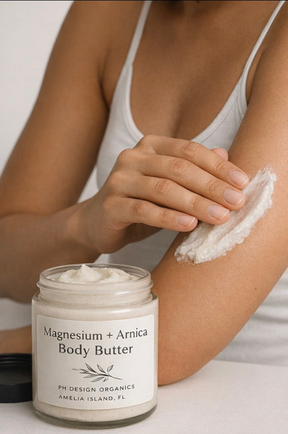 Body Butter with Magnesium + Arnica