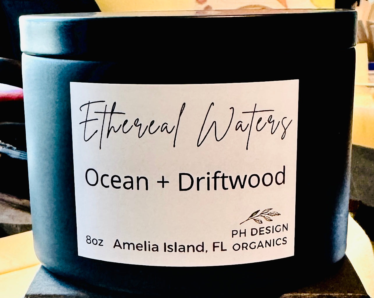 Custom Organic Soy Candle – Multiple Scents Available