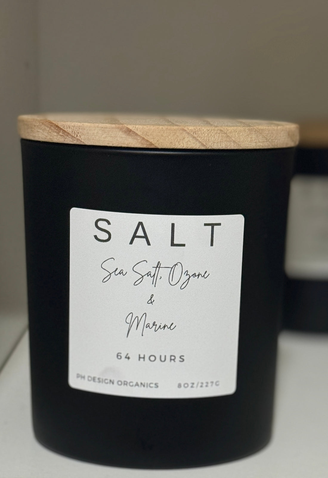 Salt Candle notes Sea Salt &amp; Citrus