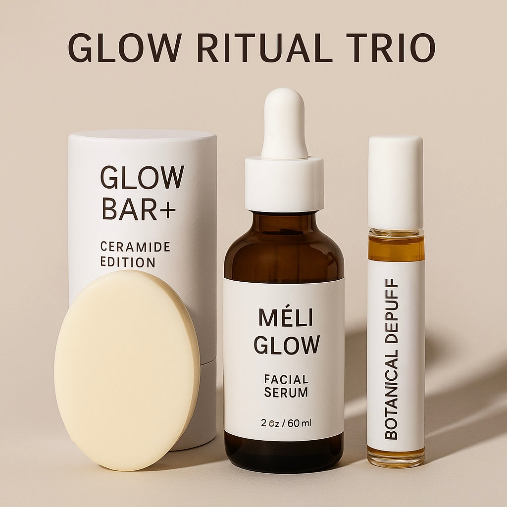 Glow Ritual Trio – Complete Spa Skincare Set 
Glow Ritual Trio XL – Spa Glow Upgrade (4 oz Méli Glow)