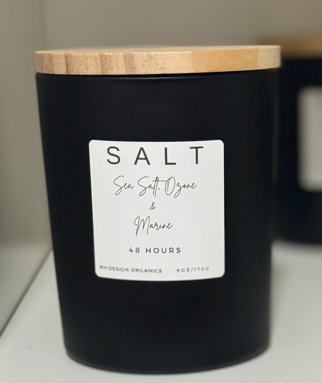 Salt Candle notes Sea Salt &amp; Citrus