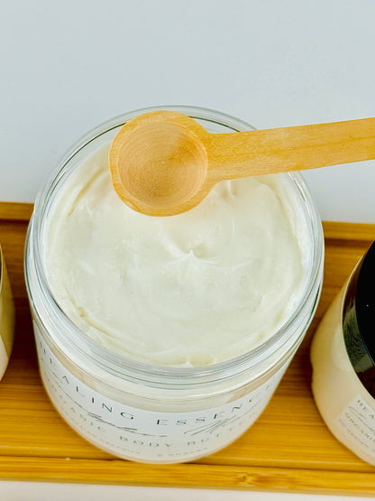 Healing Essence Eucalyptus + Mint Body Butter w/ Vitamin E &amp; Aloe Vera PH Design Organics