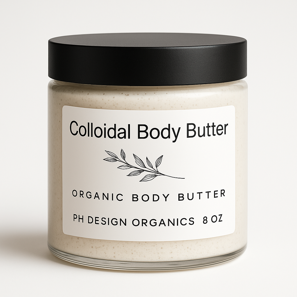 Colloidal Calm Body Butter
Tender skin. Deep comfort. Velvet to the touch.