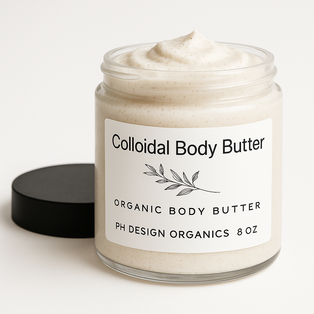 Colloidal Calm Body Butter
Tender skin. Deep comfort. Velvet to the touch.