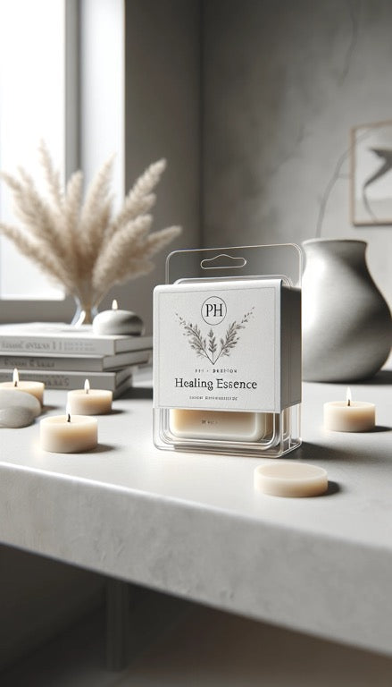 Healing Essence especially melts notes of eucalyptus and mint