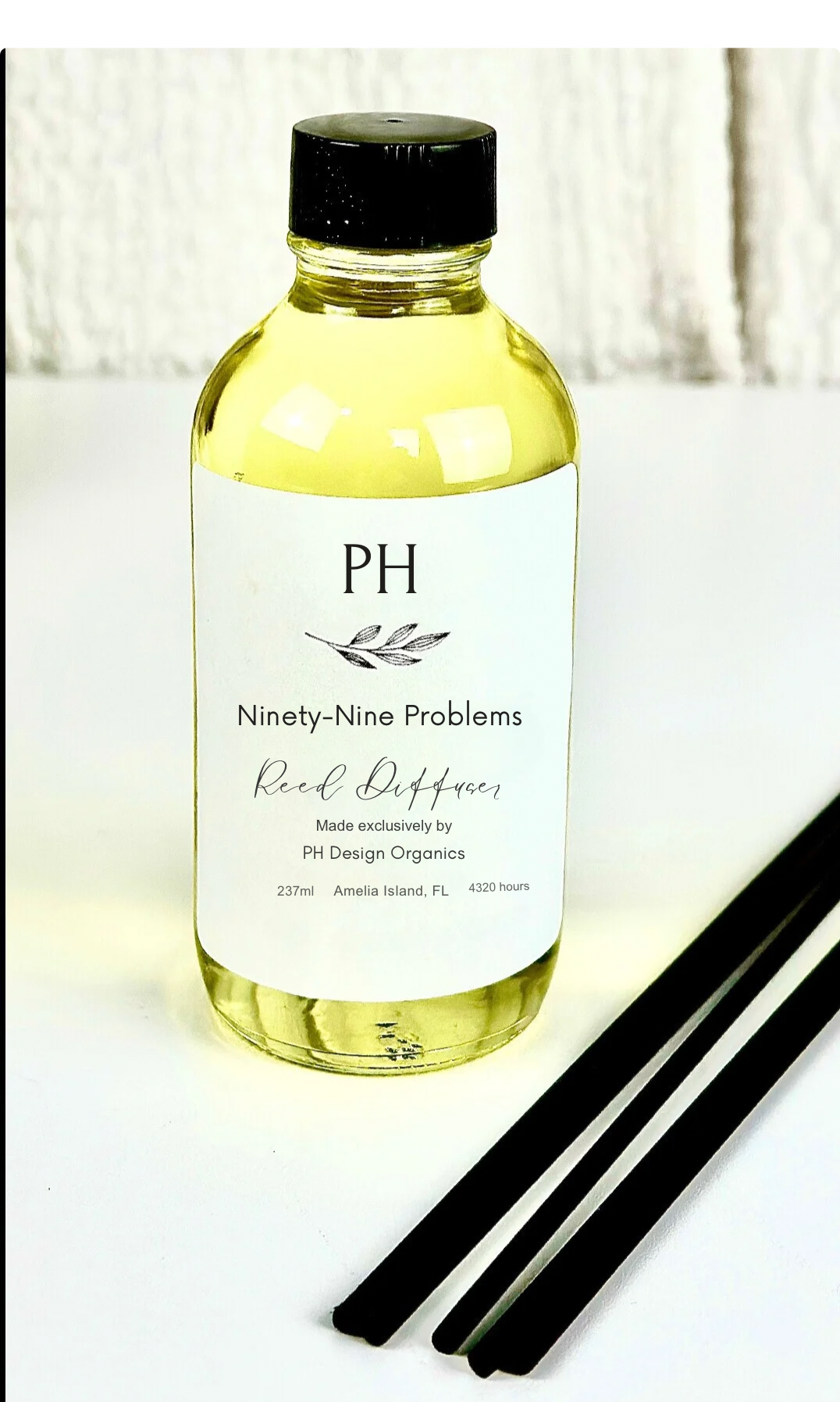 Ninety Nine Problems Reed Diffuser- with notes Citrus, Cranberries &amp; Plums