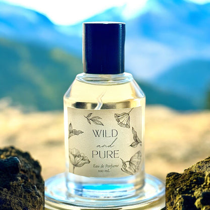 Wild and Pure Perfume Elixer has a burst of zesty citrus and exotic tropical fruits, evoking a sense of adventure and freedom.