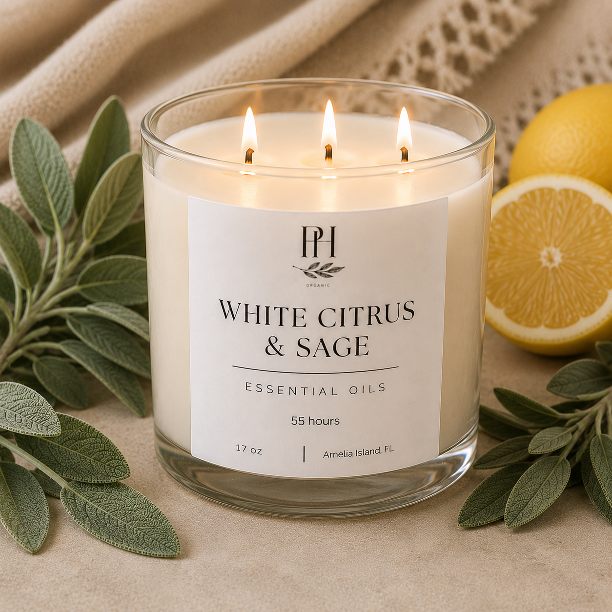 Luxury Organic Soy Candle