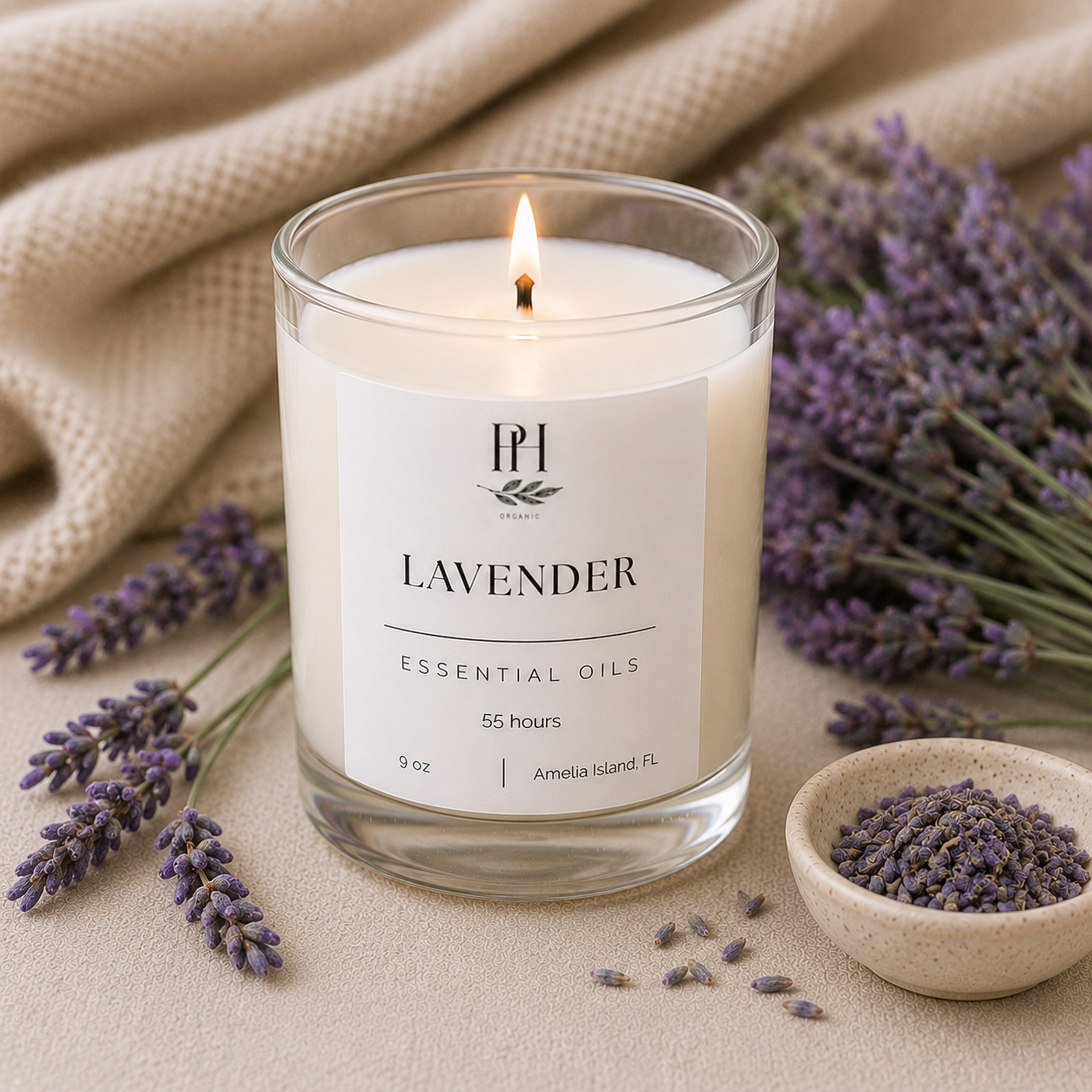Luxury Organic Soy Candle