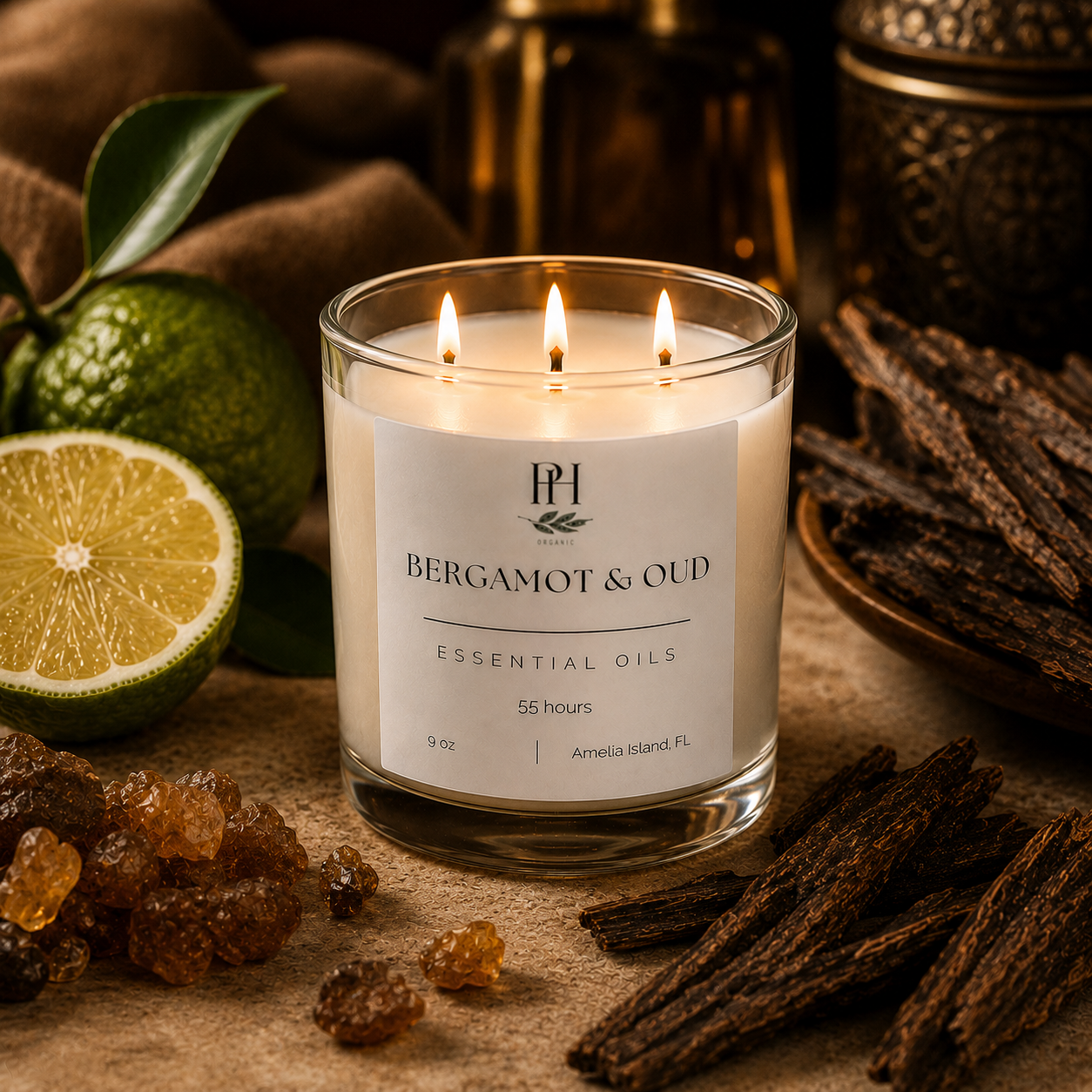 Luxury Organic Soy Candle