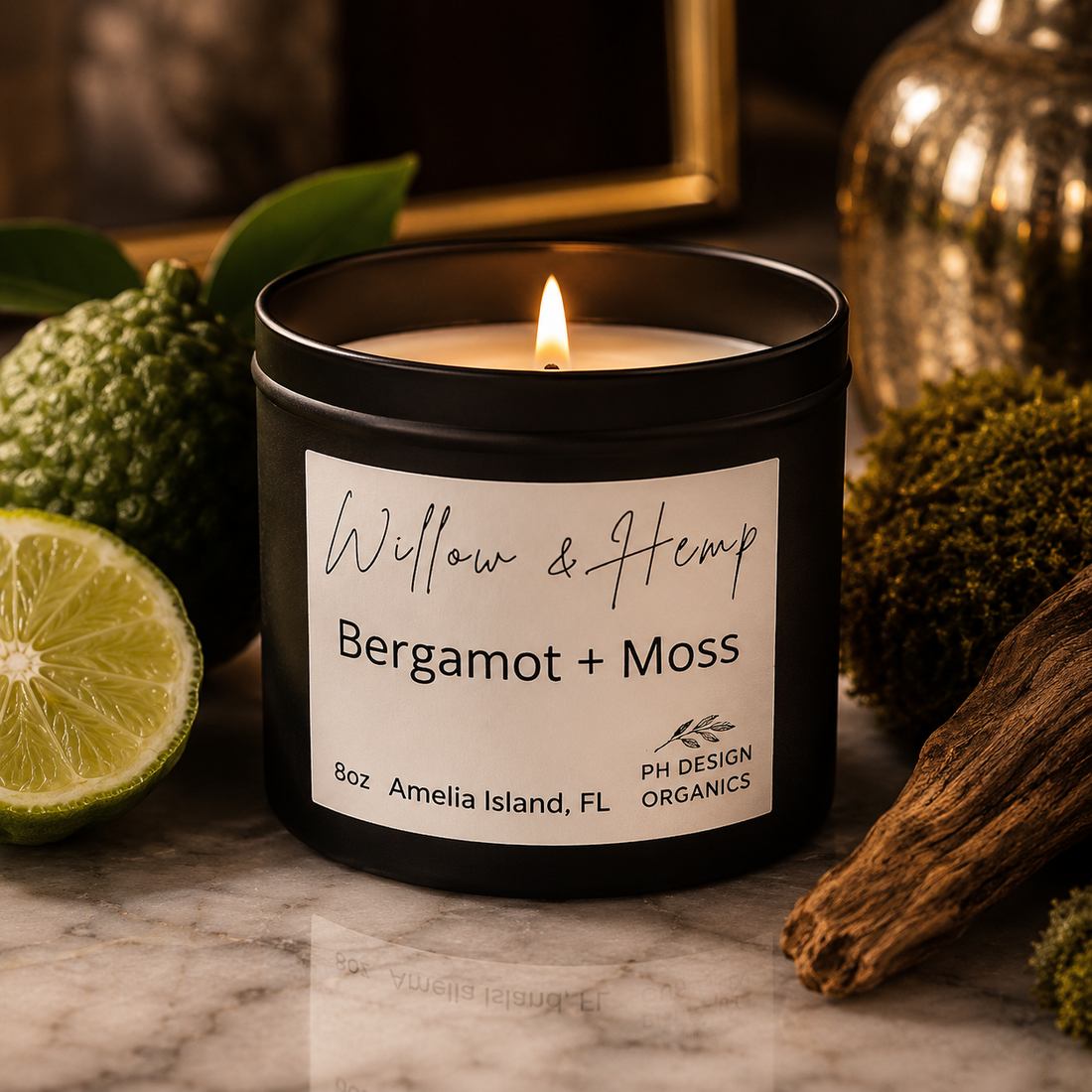 Organic Soy Candle-Vendor