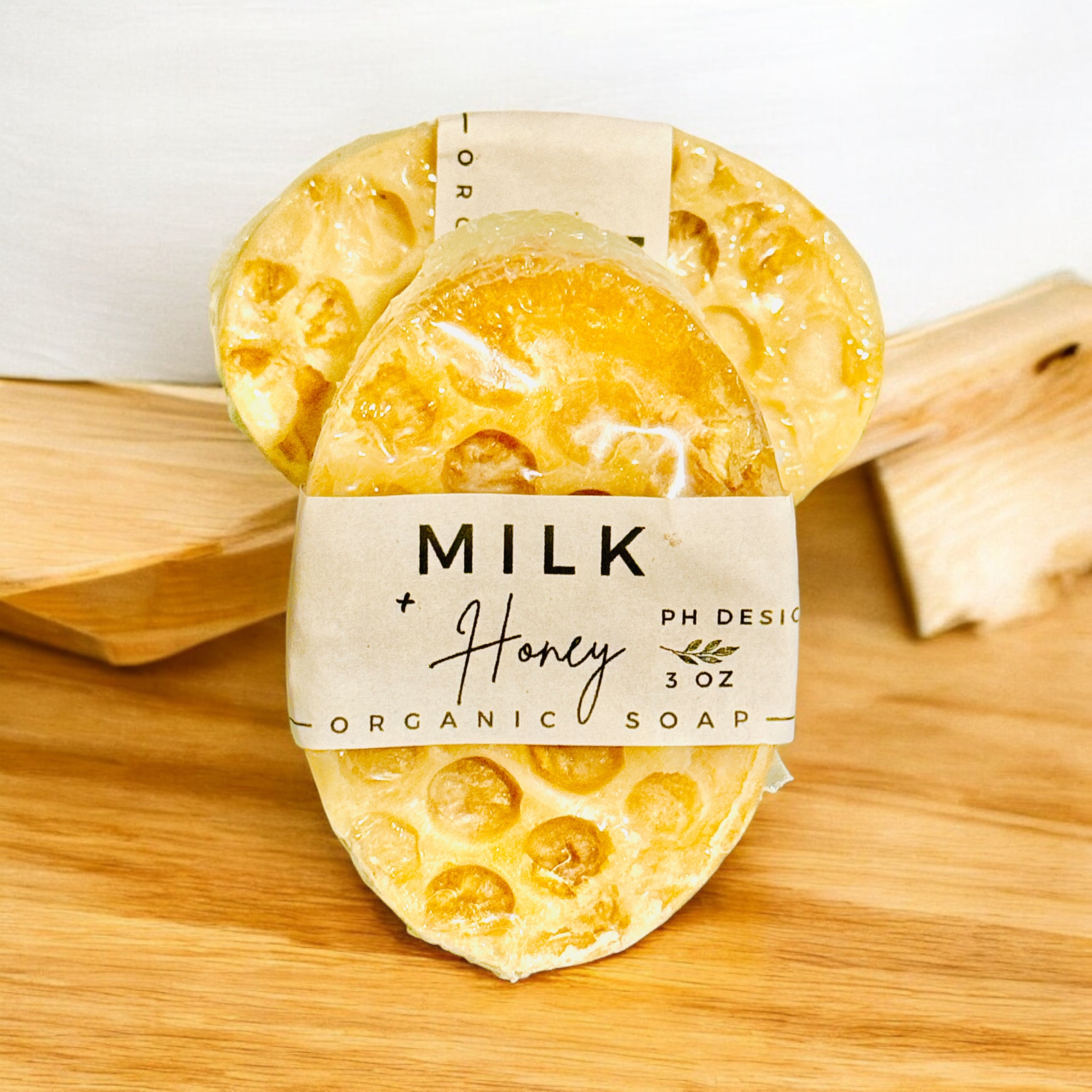 Milk and Honey Massage Soap- with notes of honey &amp; oats