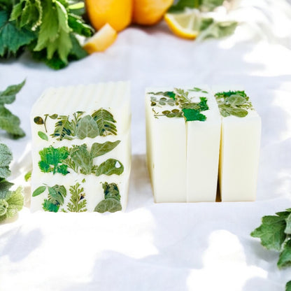 White Citrus Sage Triplebutter Soap