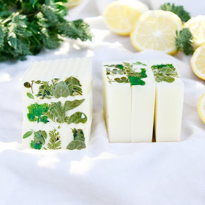 White Citrus Sage Triplebutter Soap