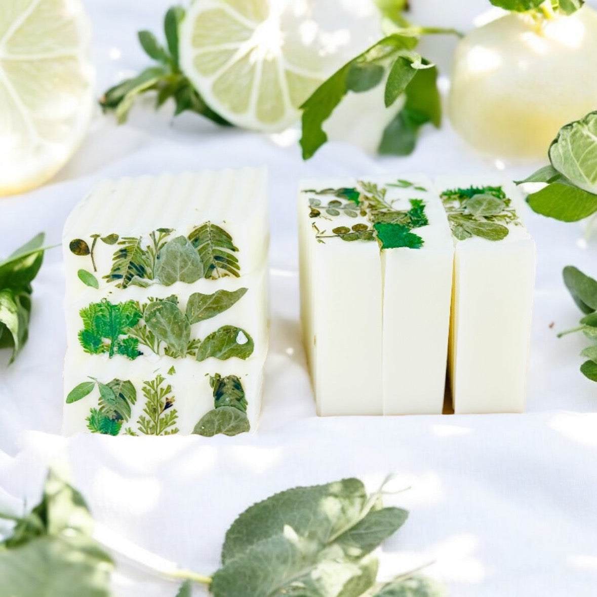 White Citrus Sage Triplebutter Soap