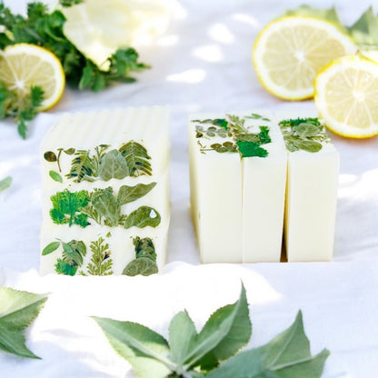 White Citrus Sage Triplebutter Soap