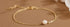 Single Freshwater Pearl - 18k Finish Bracelet Minimalist Quiet Luxury Design PH Design Organics