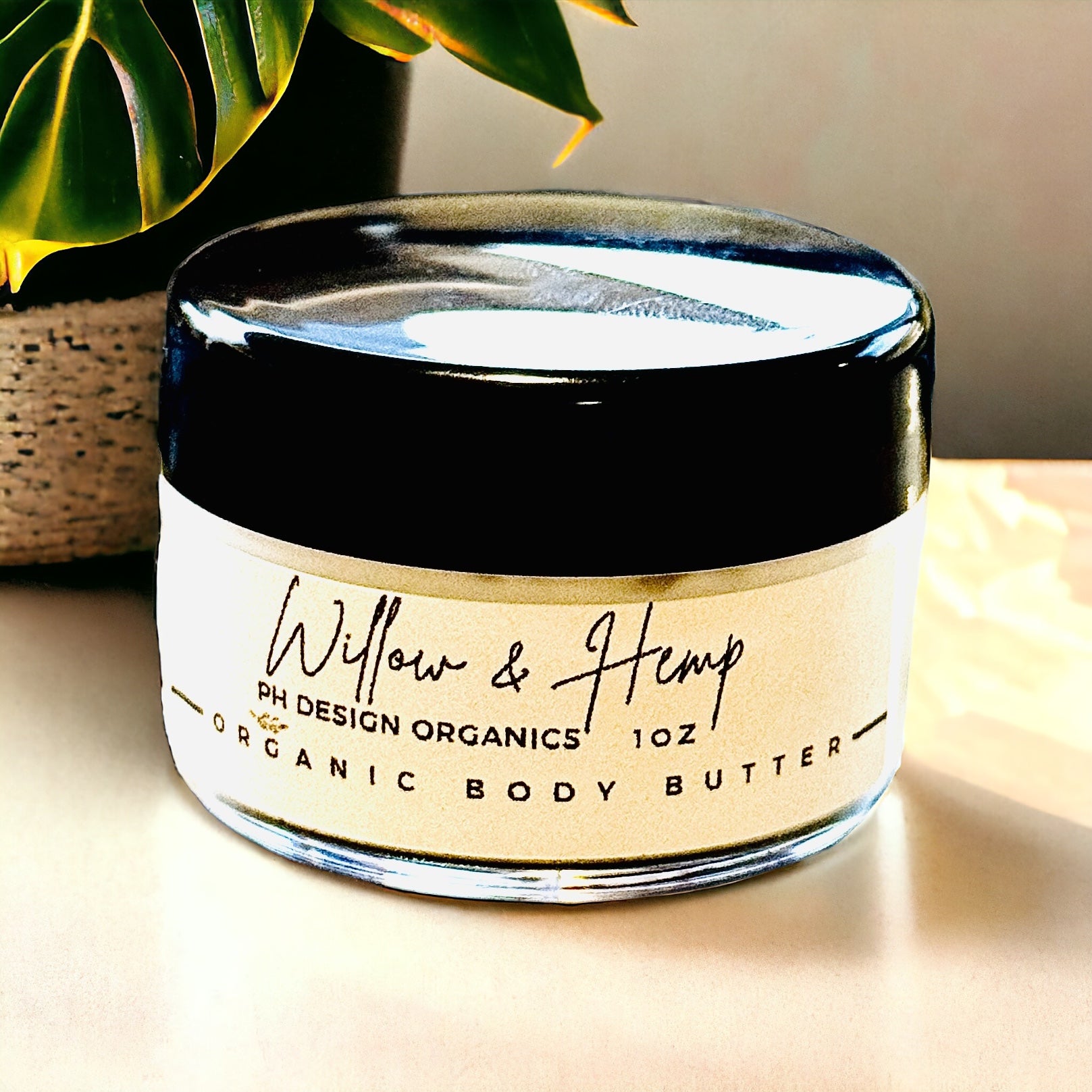 Willow Hemp Body Butter notes of Willow, Bergamont &amp; Hemp PH Design Organics