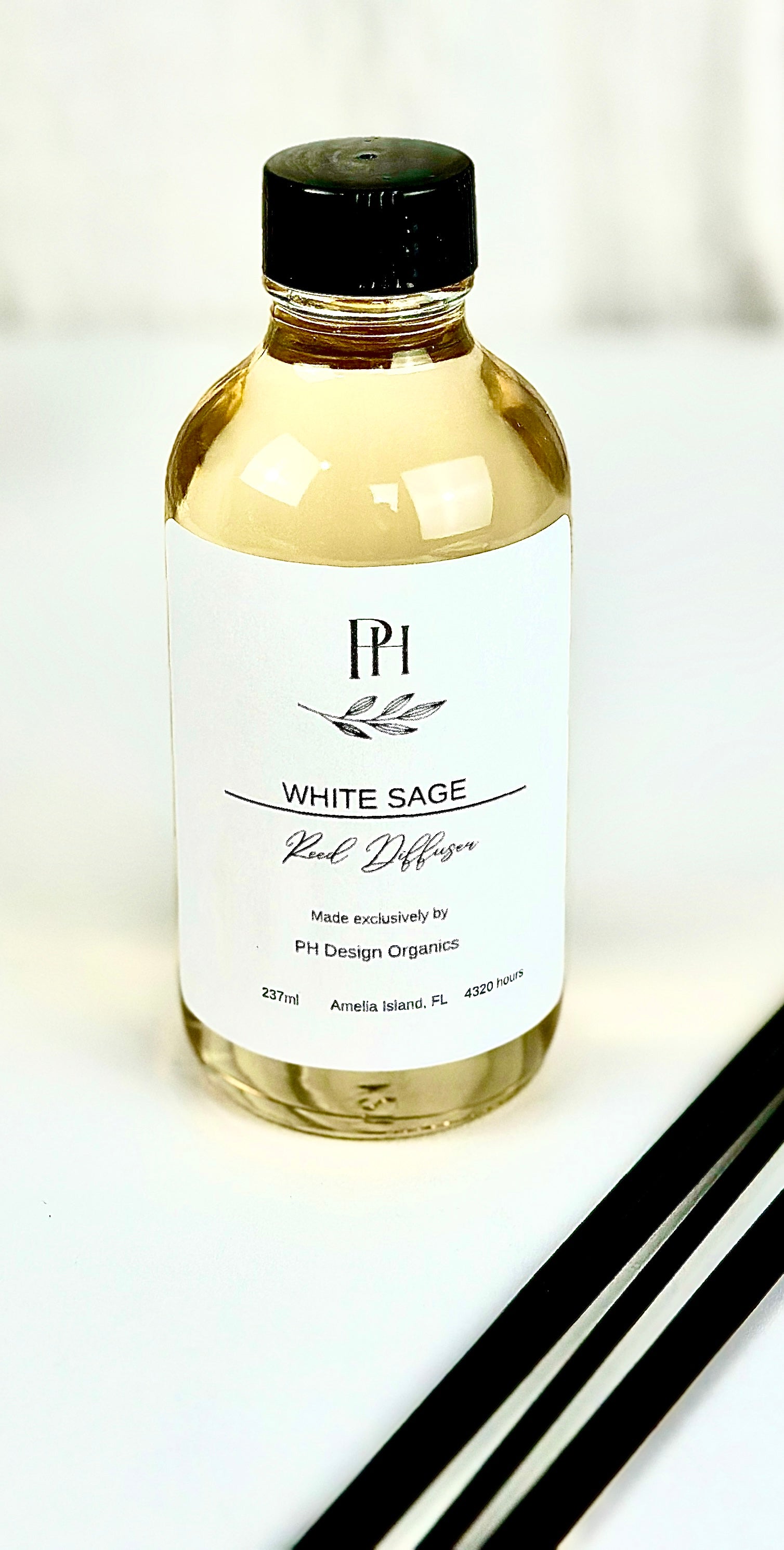 White Sage Reed Diffuser-with notes light herbal freshness