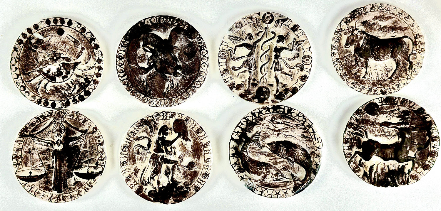 Pillar Art  Canle Zodiac Coin Melts -with notes of Wild Fig and Honey