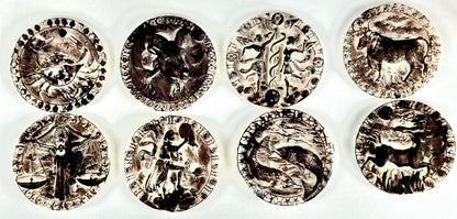 Pillar Art  Canle Zodiac Coin Melts -with notes of Wild Fig and Honey