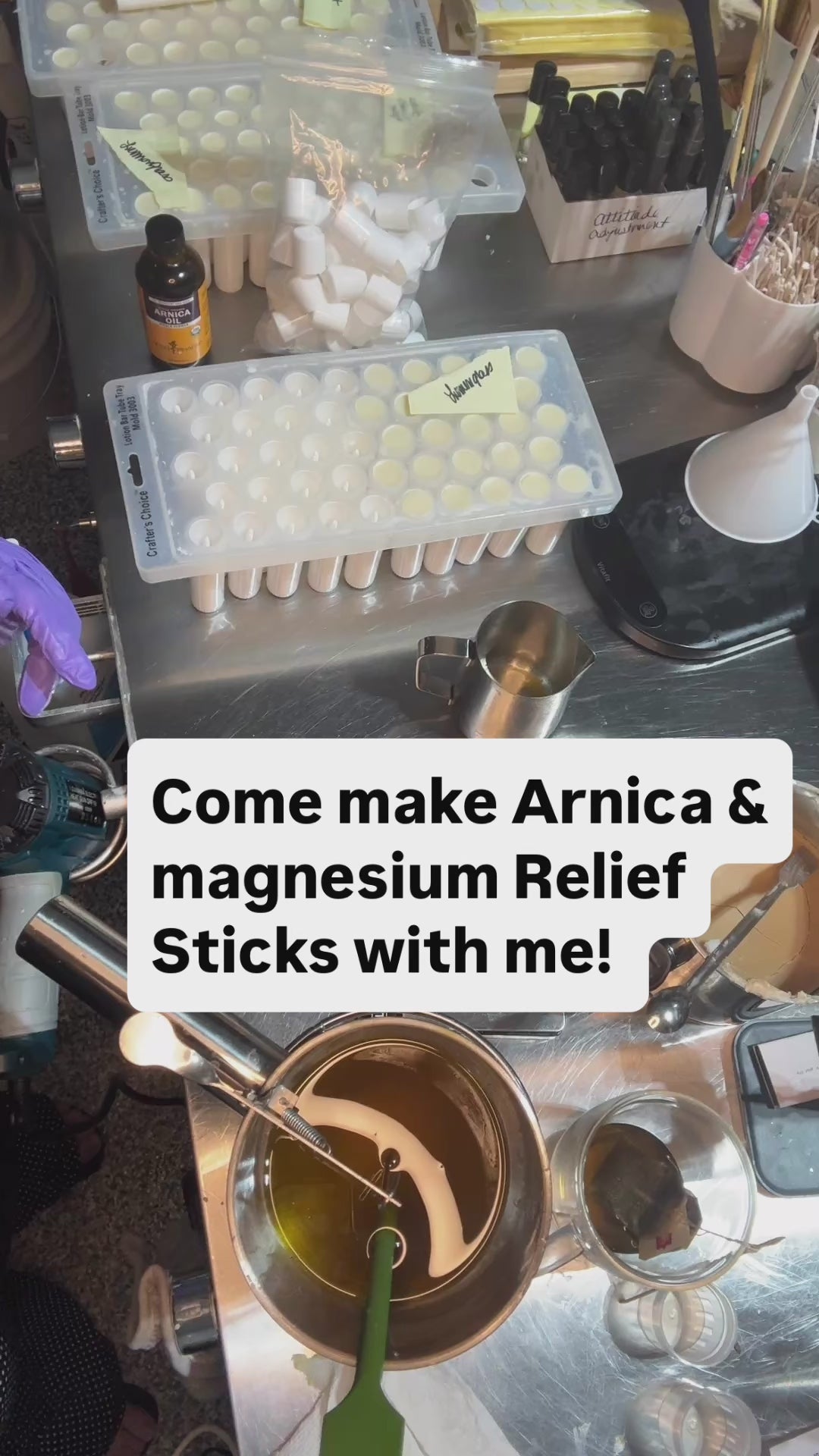 Arnica + Magnesium Soothe + Mend Recovery Muscle Balm Stick