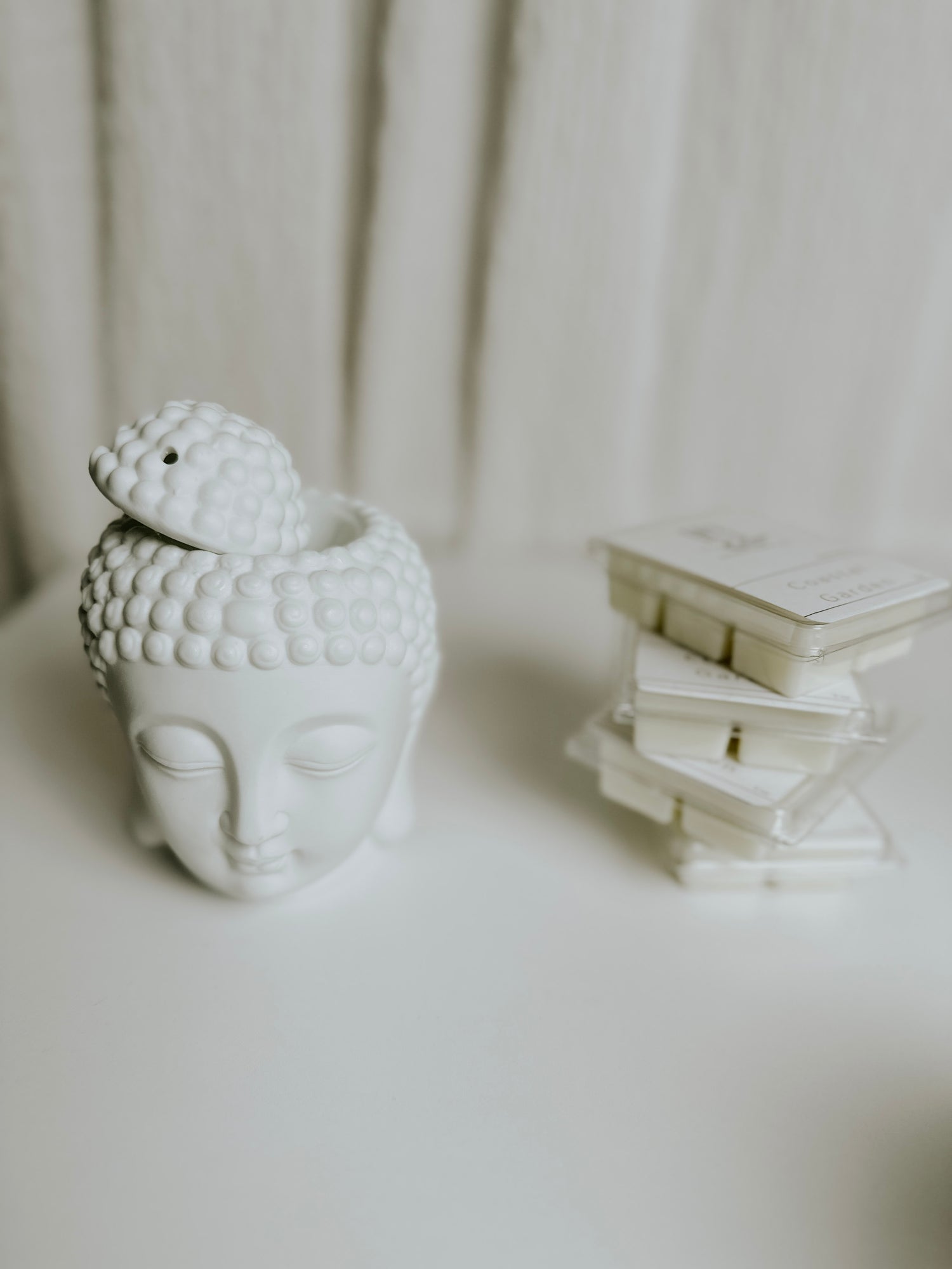 Buddha Head Ceramic AromatherapyVessel