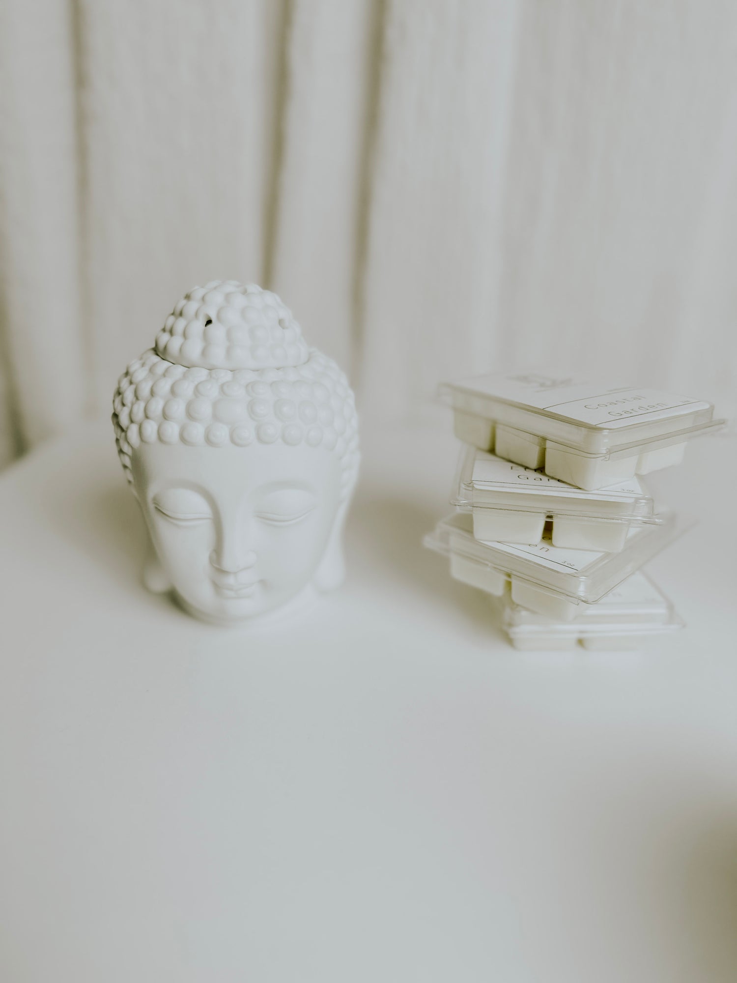 Buddha Head Ceramic AromatherapyVessel