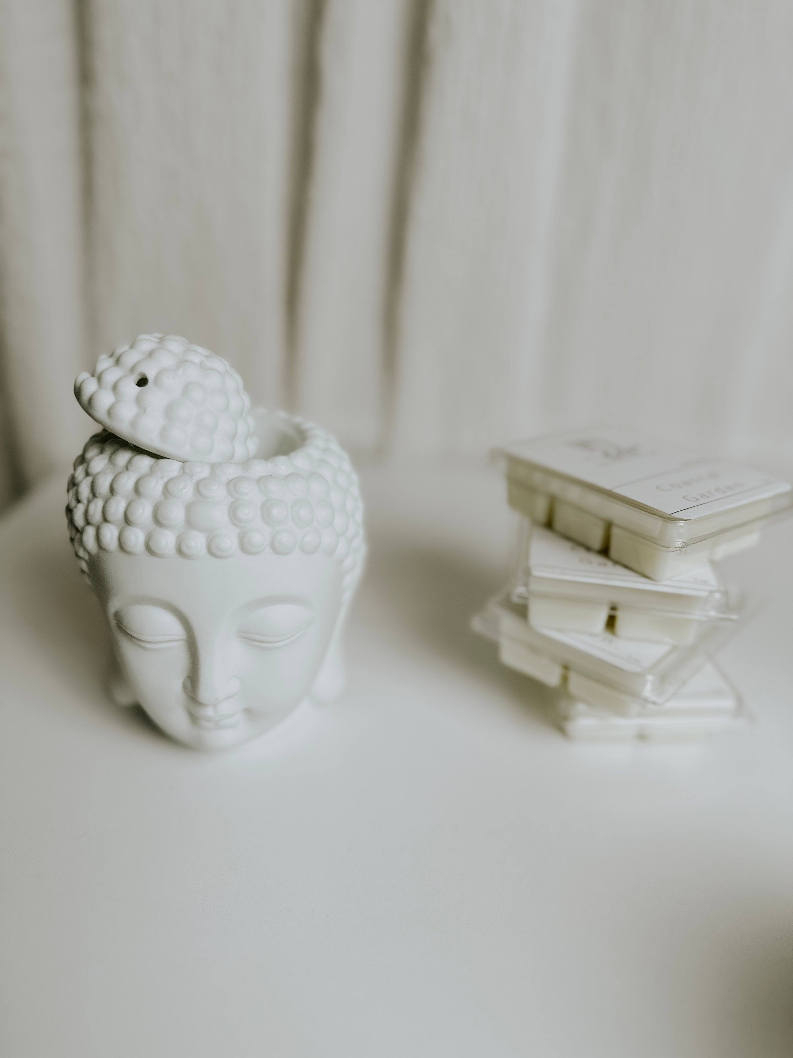 Buddha Head Ceramic AromatherapyVessel PH Design Organics