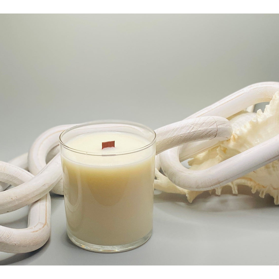 Sea Salt Shea Candle- with notes Orange, Freesia &amp; Tonka Bean